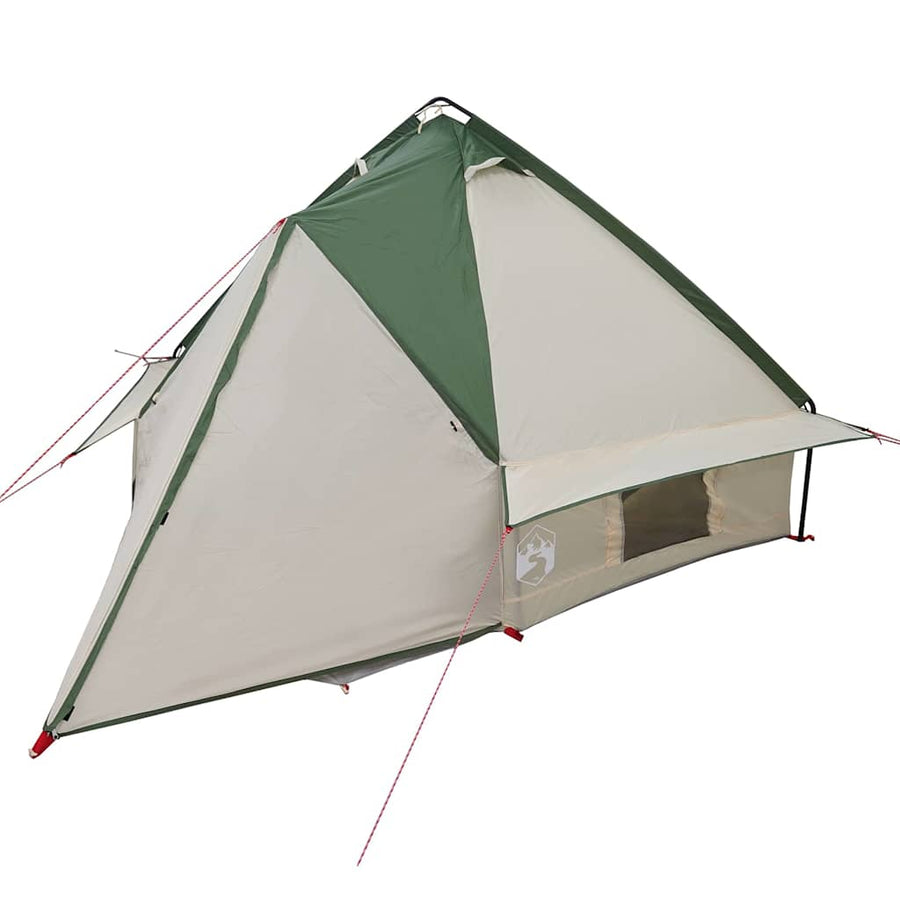 Teepee Tent met dak Groen en Grijs 490 x 410 x 210 cm