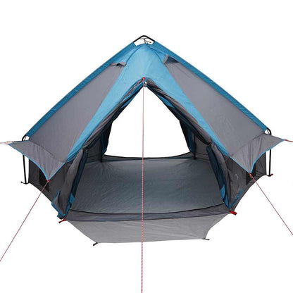Teepee Tent met dak Blauw en Grijs 490 x 410 x 210 cm