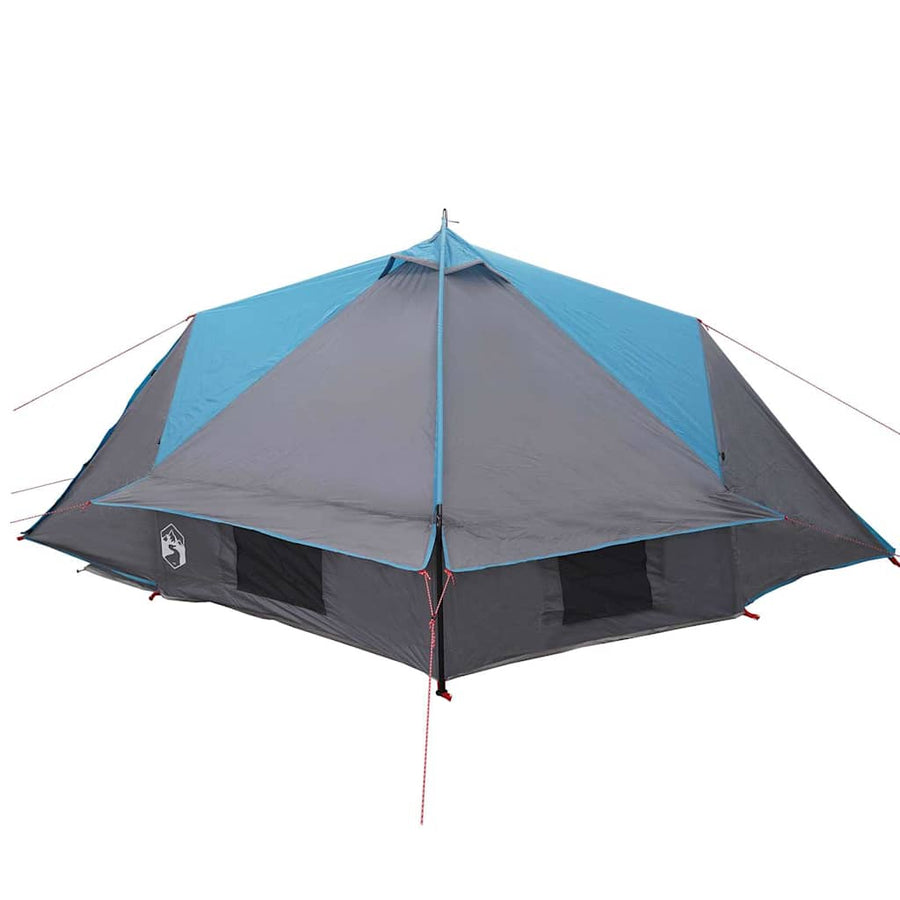 Teepee Tent met dak Blauw en Grijs 490 x 410 x 210 cm