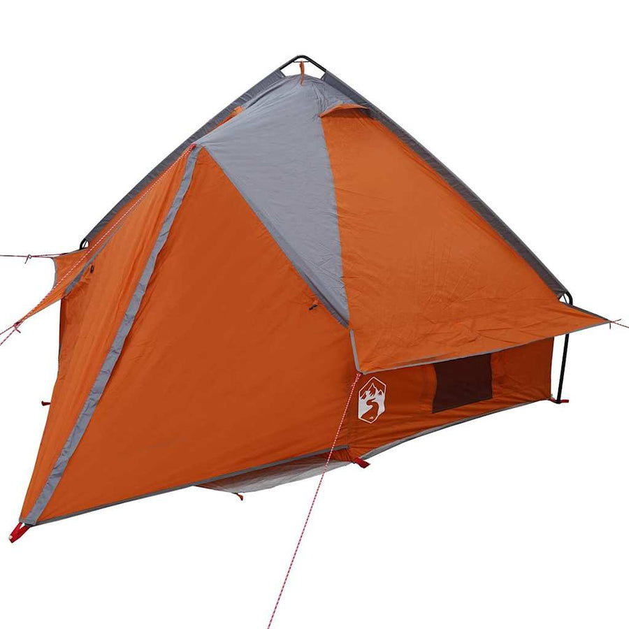 Teepee Tent met dak Grijs en Oranje 490 x 410 x 210 cm