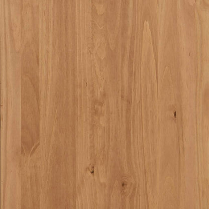 Hutch met lade ASKIM Wit 91 x 40 x 184 cm Massief grenenhout
