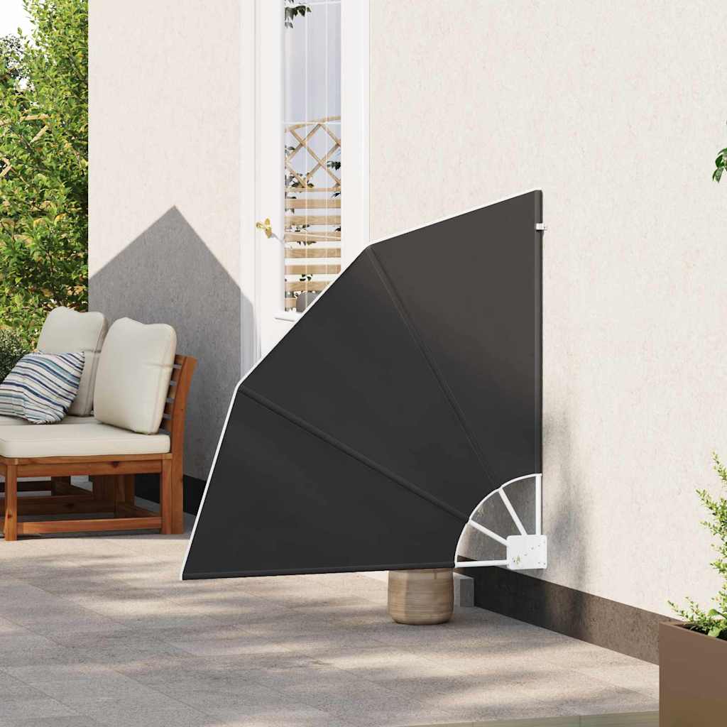 Balkon Privacy Scherm Antraciet 115 x 115 cm Stof
