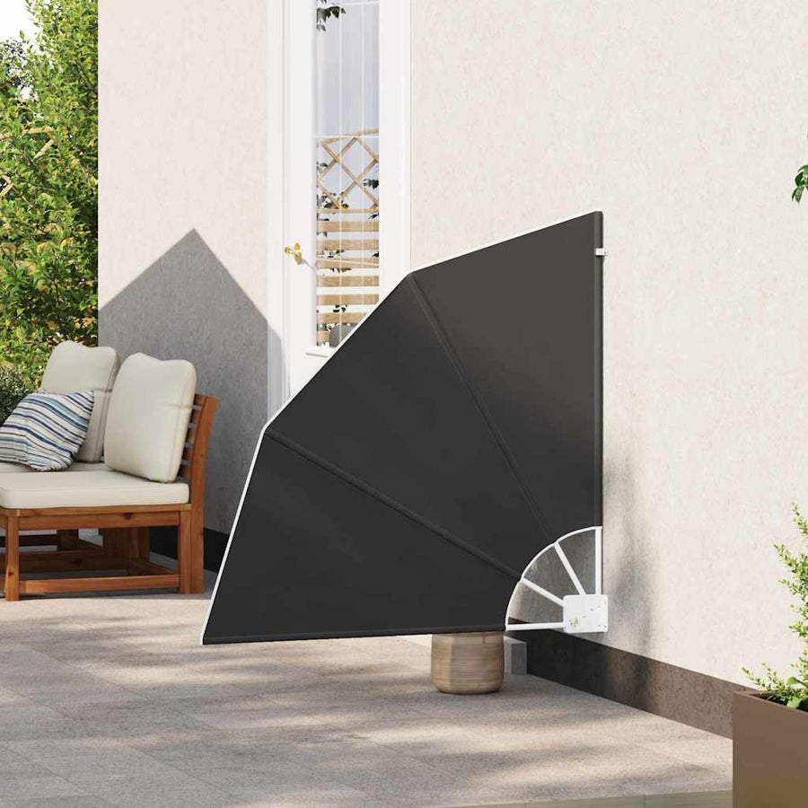 Balkon Privacy Scherm Antraciet 115 x 115 cm Stof