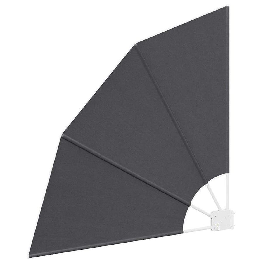 Balkon Privacy Scherm Zwart 115 x 115 cm Stof