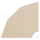 Balkonscherm 160x160 cm beige polyester