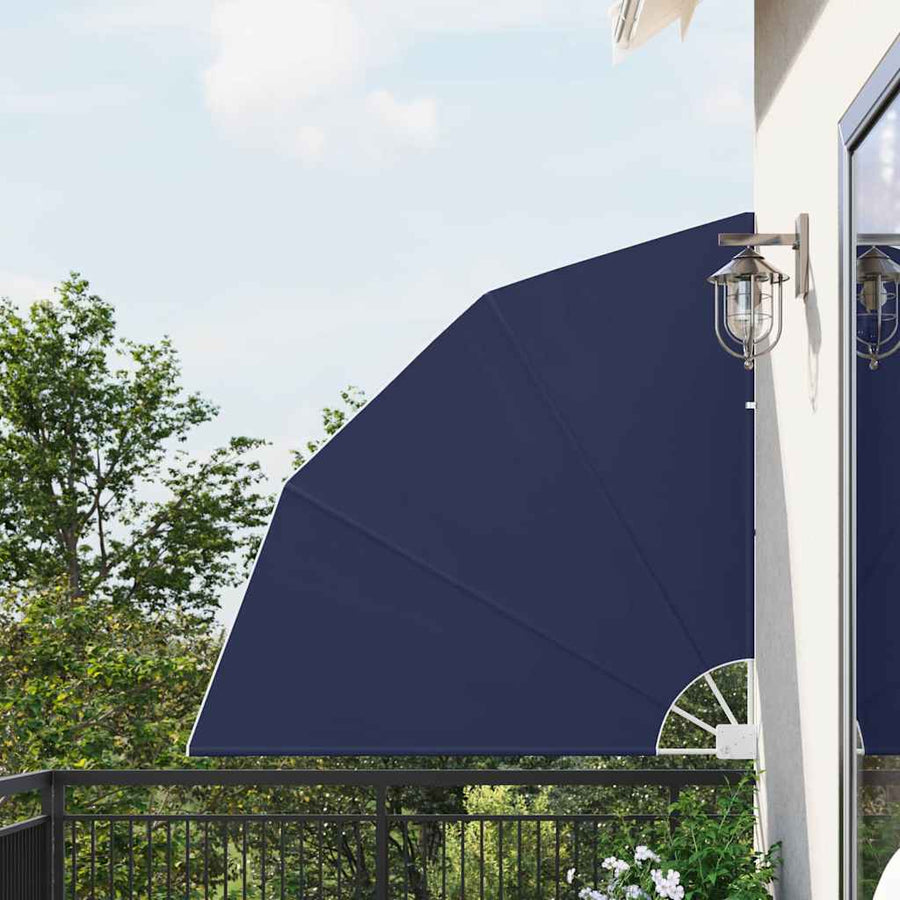 Balkon Privacy Scherm Marineblauw 140 x 140 cm Stof