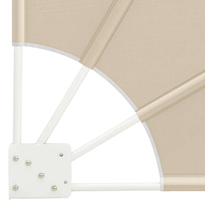 Balkon Privacy Scherm Beige 140 x 140 cm Stof