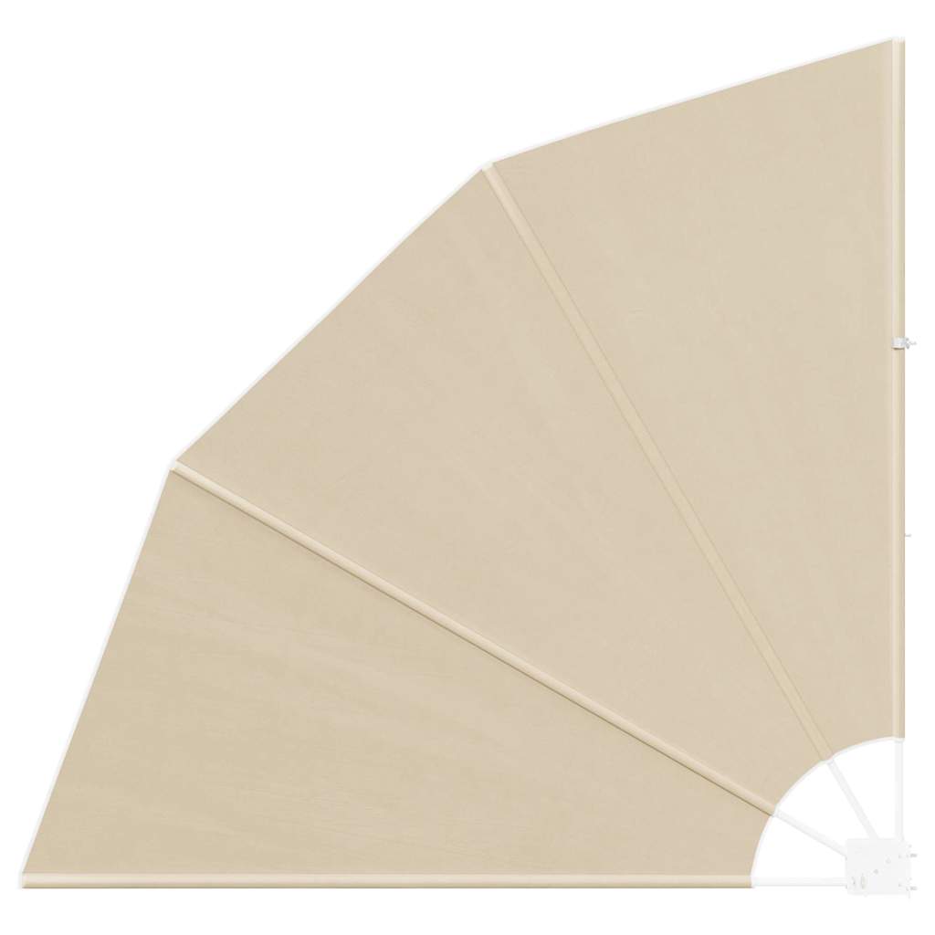Balkon Privacy Scherm Beige 140 x 140 cm Stof