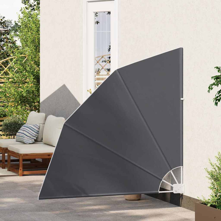 Balkon Privacy Scherm Zwart 140 x 140 cm Stof