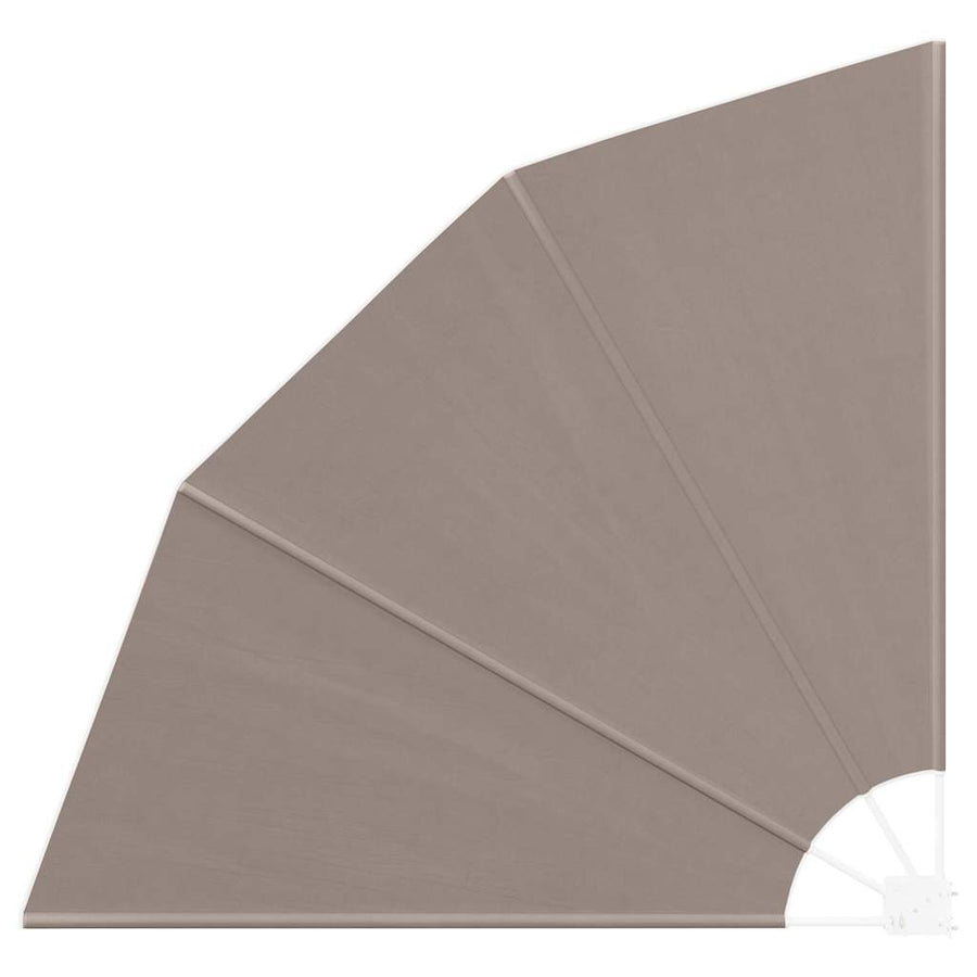 Balkon Privacy Scherm Taupe 140 x 140 cm Stof