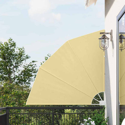 Balkon Privacy Scherm Zand 140 x 140 cm Stof