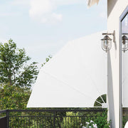 Privacy scherm 140x140 cm wit polyester