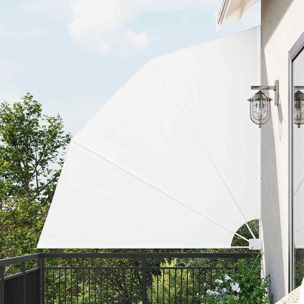 Balkon Privacy Scherm Wit 210 x 210 cm Stof