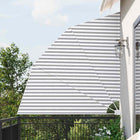 Balcony Privacy Screen Anthracite and White 210 x 210 cm Polyester