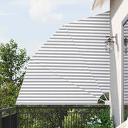 Balkon privacy scherm 210x210 cm antraciet wit