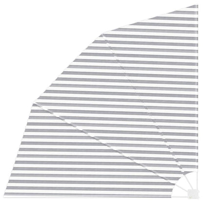 Balkon Privacy Scherm Antraciet en wit 210 x 210 cm Stof