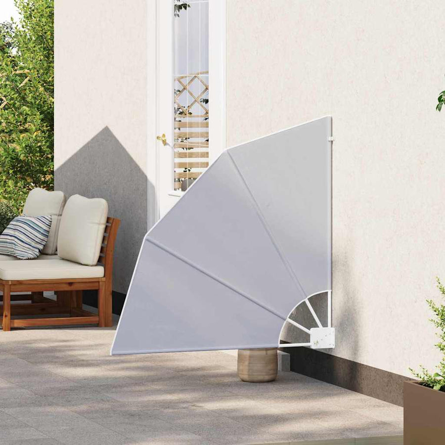 Balkon Privacy Scherm Grijs 115 x 115 cm Stof