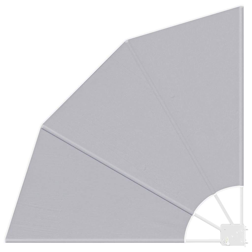 Balkon Privacy Scherm Grijs 115 x 115 cm Stof