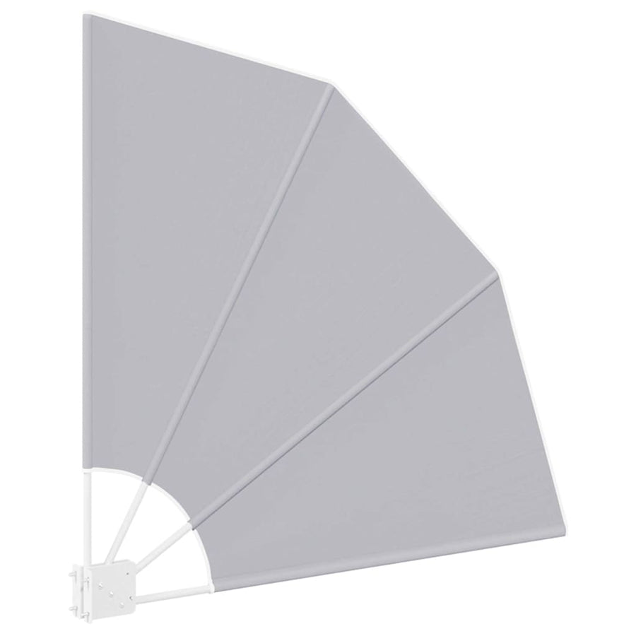 Balkon Privacy Scherm Grijs 115 x 115 cm Stof