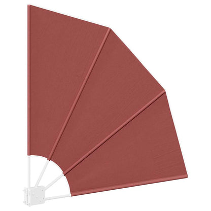 Balkon Privacy Scherm Terracotta 115 x 115 cm Stof