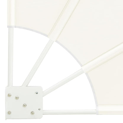 Balkon Privacy Scherm Crème 160 x 160 cm Stof