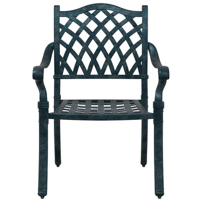 Tuinset 3 pcs Groen Gegoten aluminium