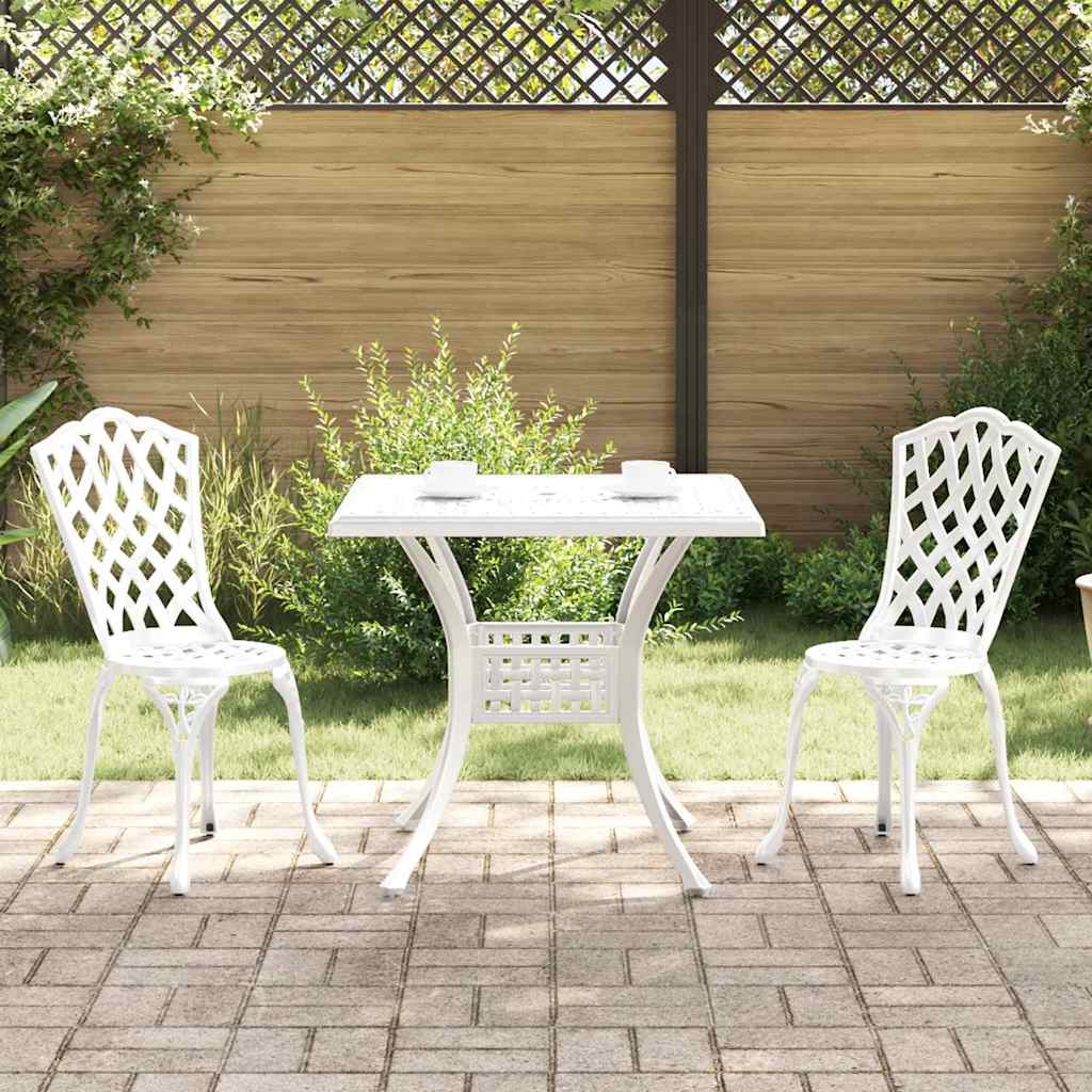 Tuinset 3 Pcs Gegoten Aluminium 2-zits