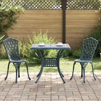 Tuinset 3 Pcs Gegoten Aluminium 2-zits