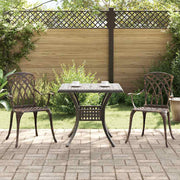 Tuinset 3-delig gegoten aluminium 2-zits