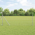 Pasture Fence Silver 25 x 1 m Galvanized steel