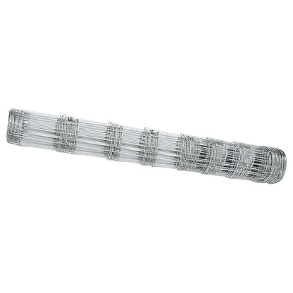 Weidehekwerk Zilver 25 x 1 m Gegalvaniseerd staal