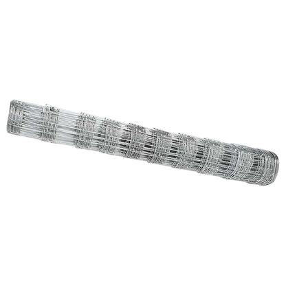 Weidehekwerk Zilver 25 x 1 m Gegalvaniseerd staal