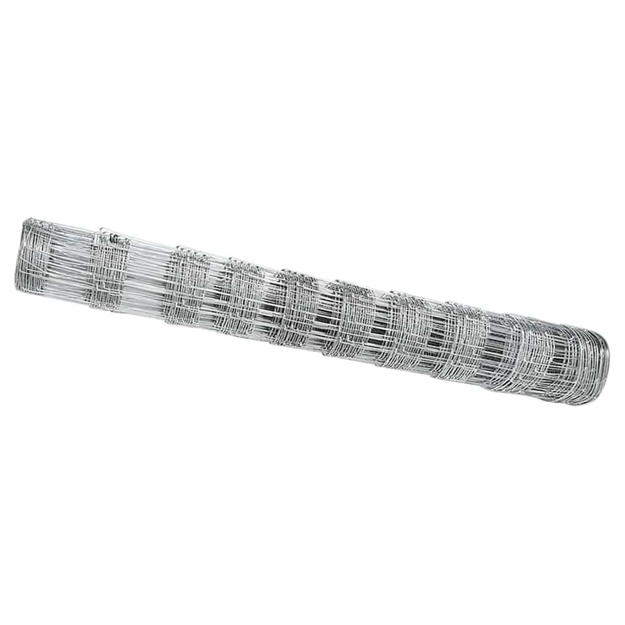 Weidehekwerk Zilver 25 x 1 m Gegalvaniseerd staal