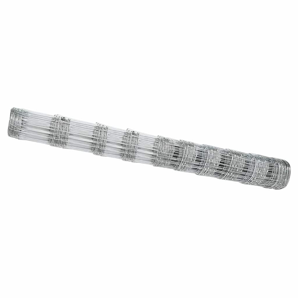Weidehekwerk Zilver 25 x 1,2 m Gegalvaniseerd staal