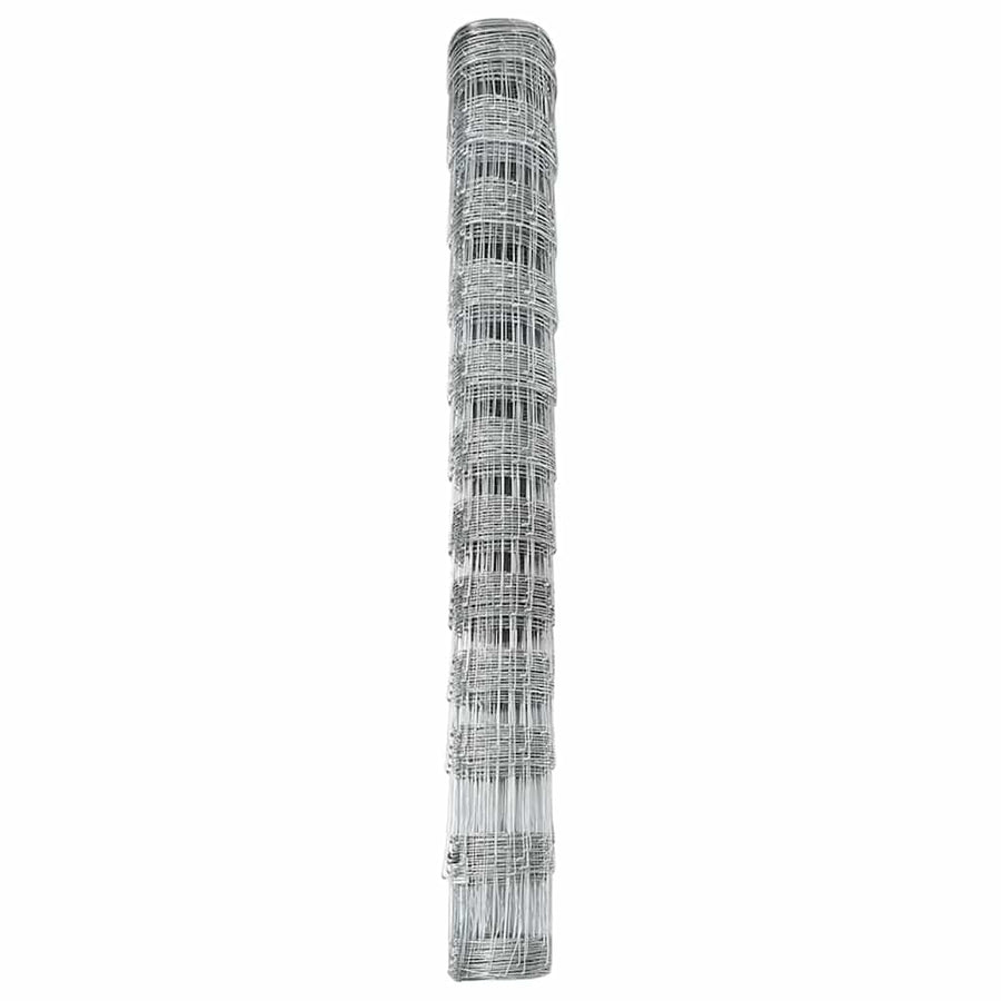 Weidehekwerk Zilver 25 x 1,2 m Gegalvaniseerd staal