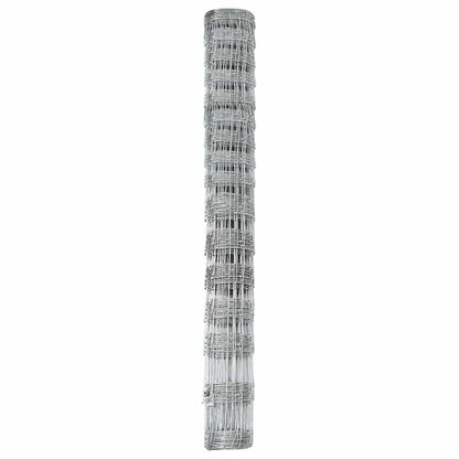 Weidehekwerk Zilver 25 x 1,2 m Gegalvaniseerd staal