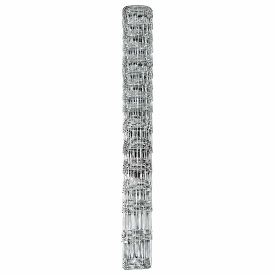 Weidehekwerk Zilver 25 x 1,2 m Gegalvaniseerd staal