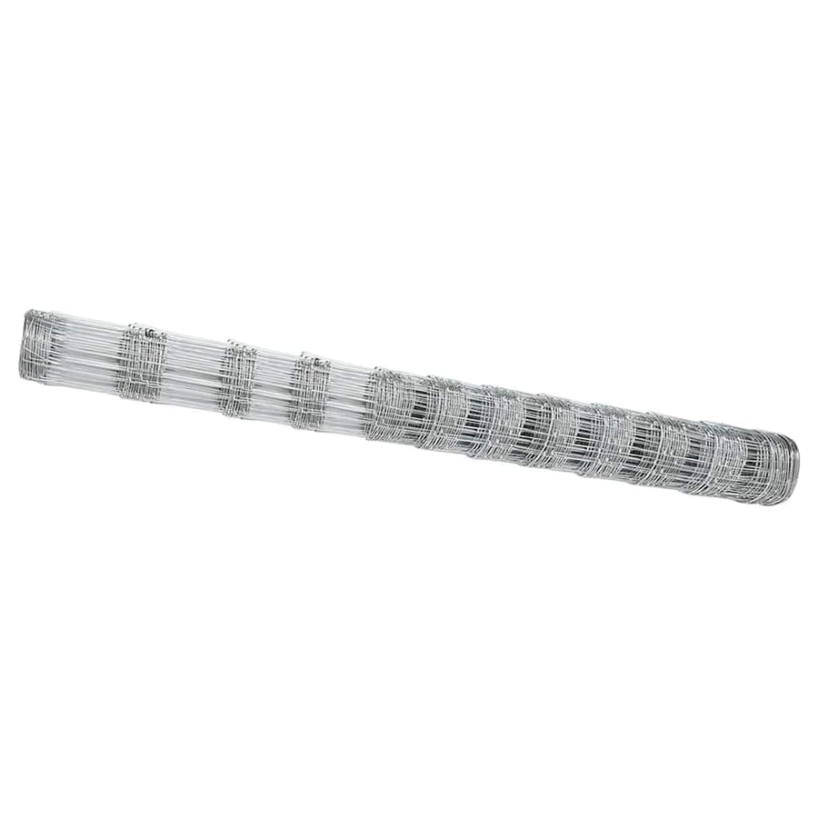Weidehekwerk Zilver 25 x 1,4 m Gegalvaniseerd staal