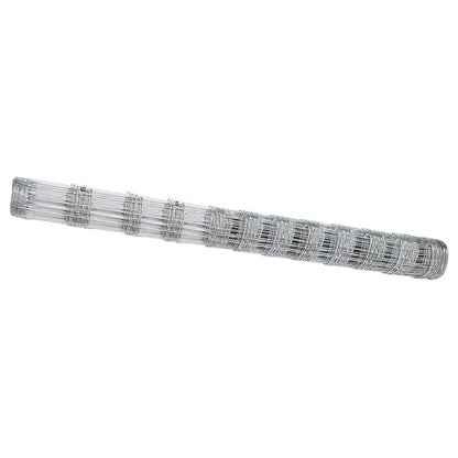 Weidehekwerk Zilver 25 x 1,4 m Gegalvaniseerd staal