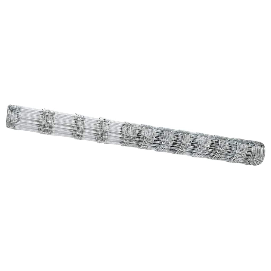 Weidehekwerk Zilver 25 x 1,4 m Gegalvaniseerd staal
