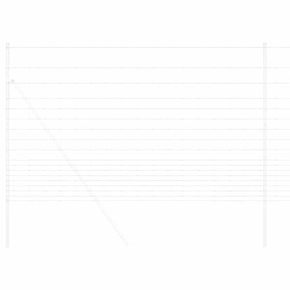 Weidehekwerk Zilver 25 x 1,5 m Gegalvaniseerd staal