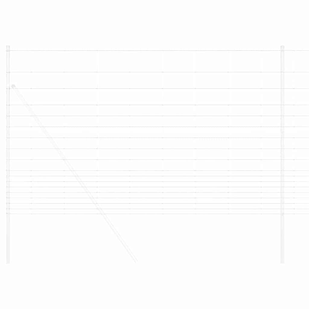 Weidehekwerk Zilver 25 x 1,5 m Gegalvaniseerd staal