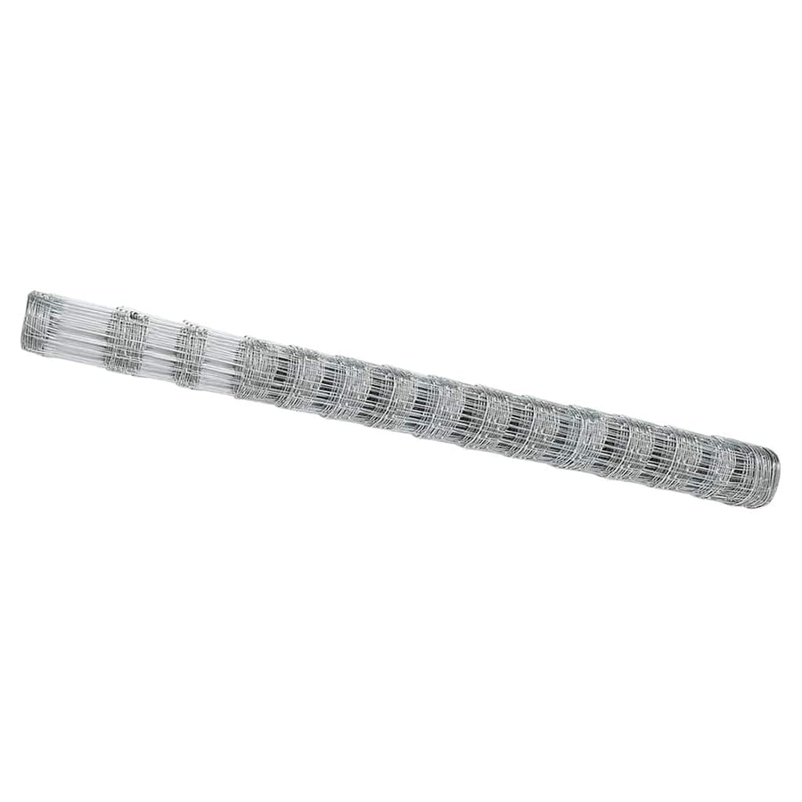 Weidehekwerk Zilver 25 x 1,6 m Gegalvaniseerd staal