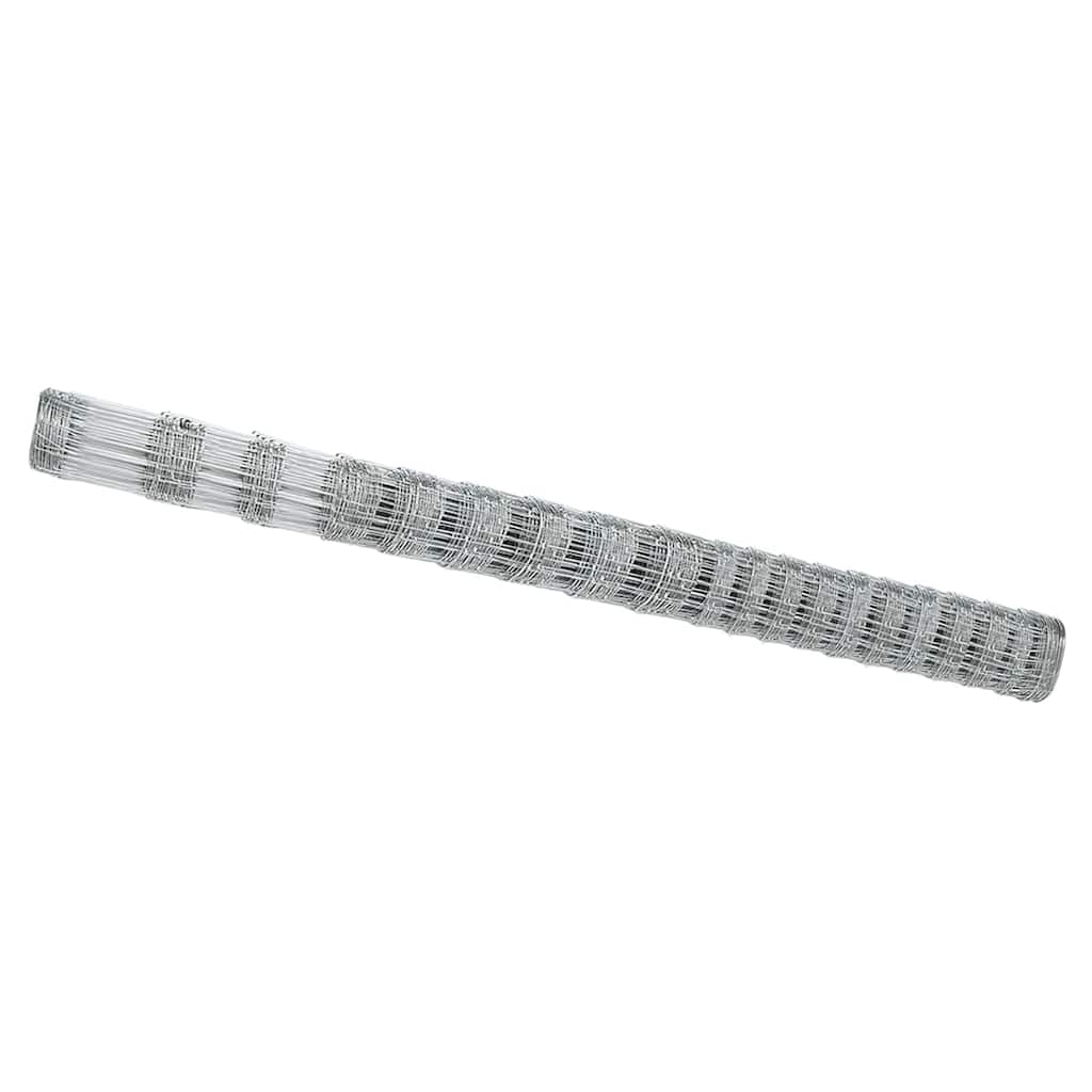 Weidehekwerk Zilver 25 x 1,6 m Gegalvaniseerd staal