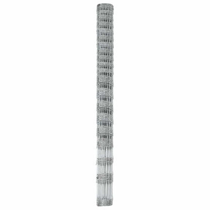 Weidehekwerk Zilver 25 x 1,6 m Gegalvaniseerd staal