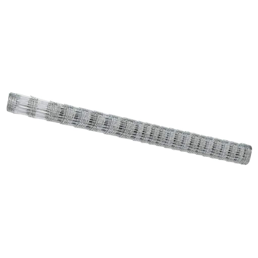 Weidehekwerk Zilver 25 x 1,6 m Gegalvaniseerd staal