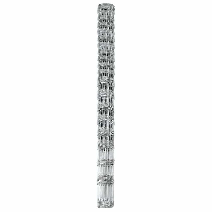 Weidehekwerk Zilver 25 x 1,6 m Gegalvaniseerd staal