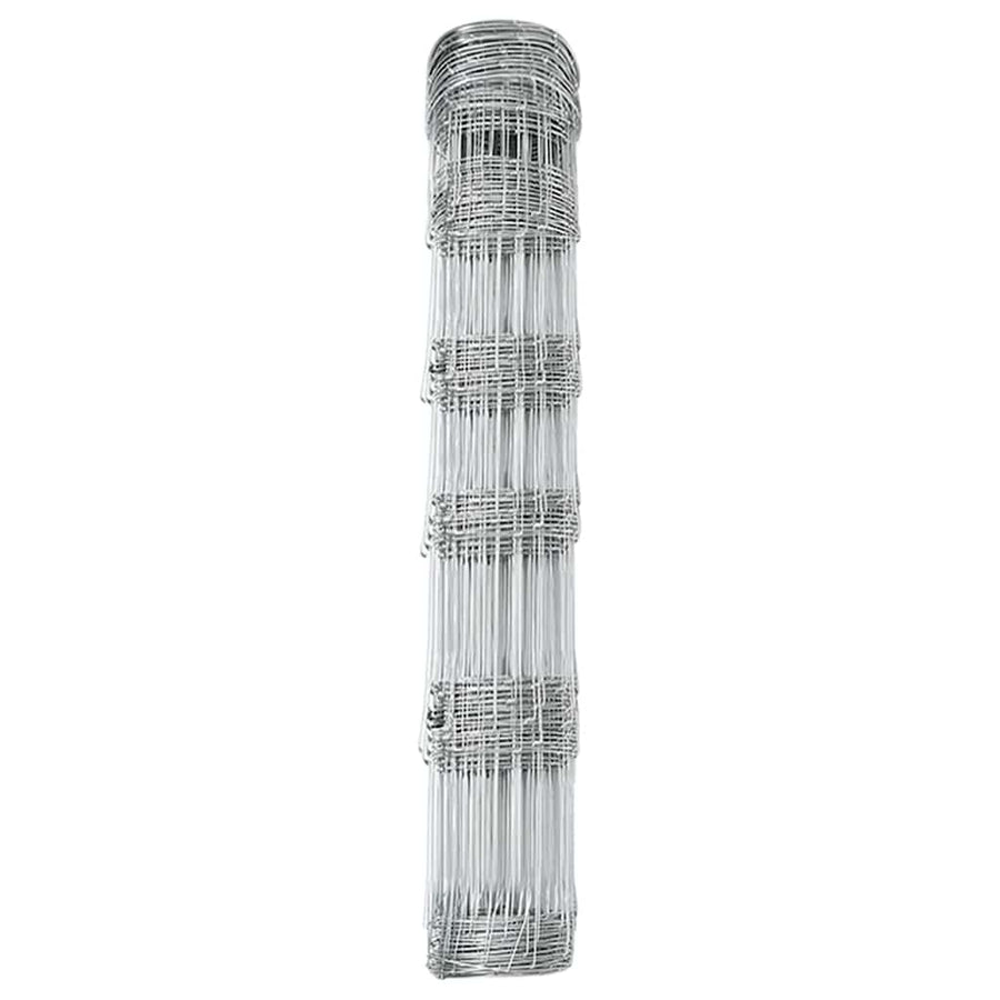Weidehekwerk Zilver 50 x 0,8 m Gegalvaniseerd staal