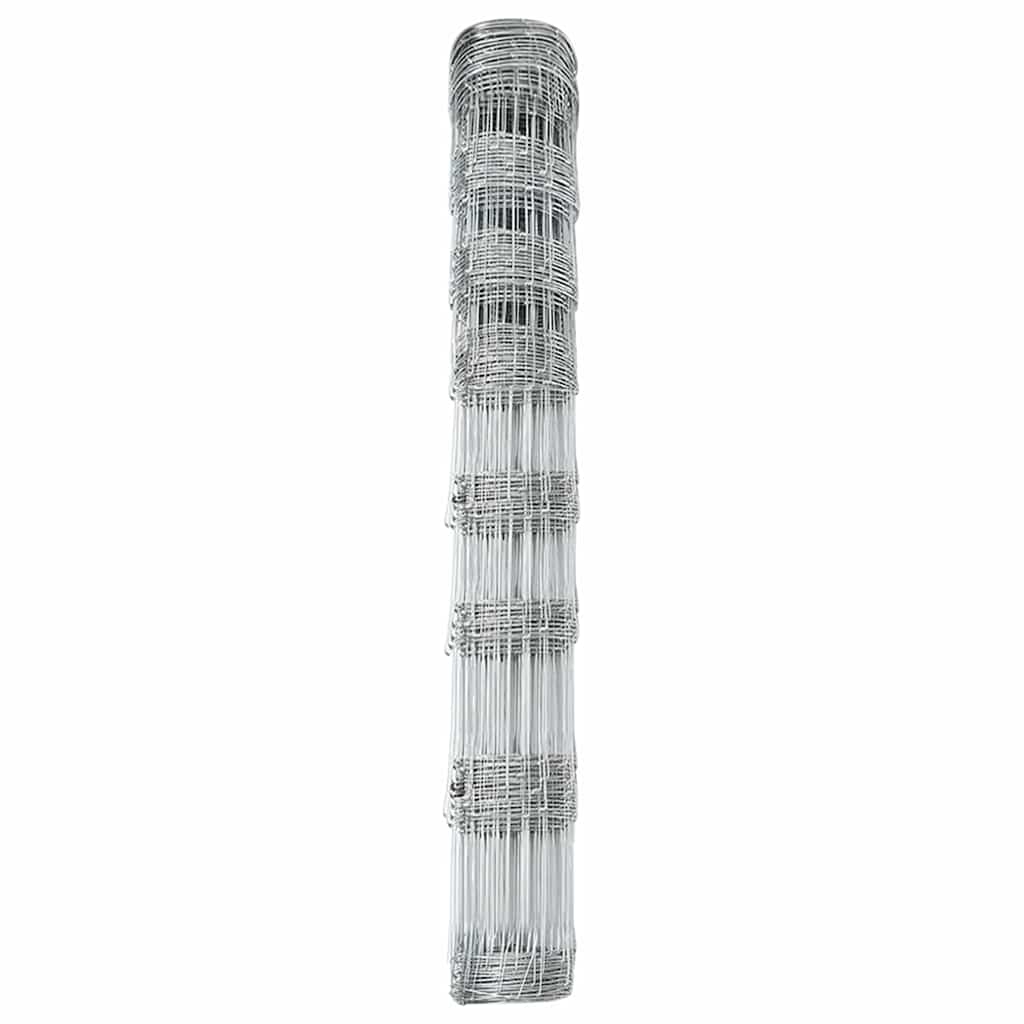 Weidehekwerk Zilver 50 x 1 m Gegalvaniseerd staal