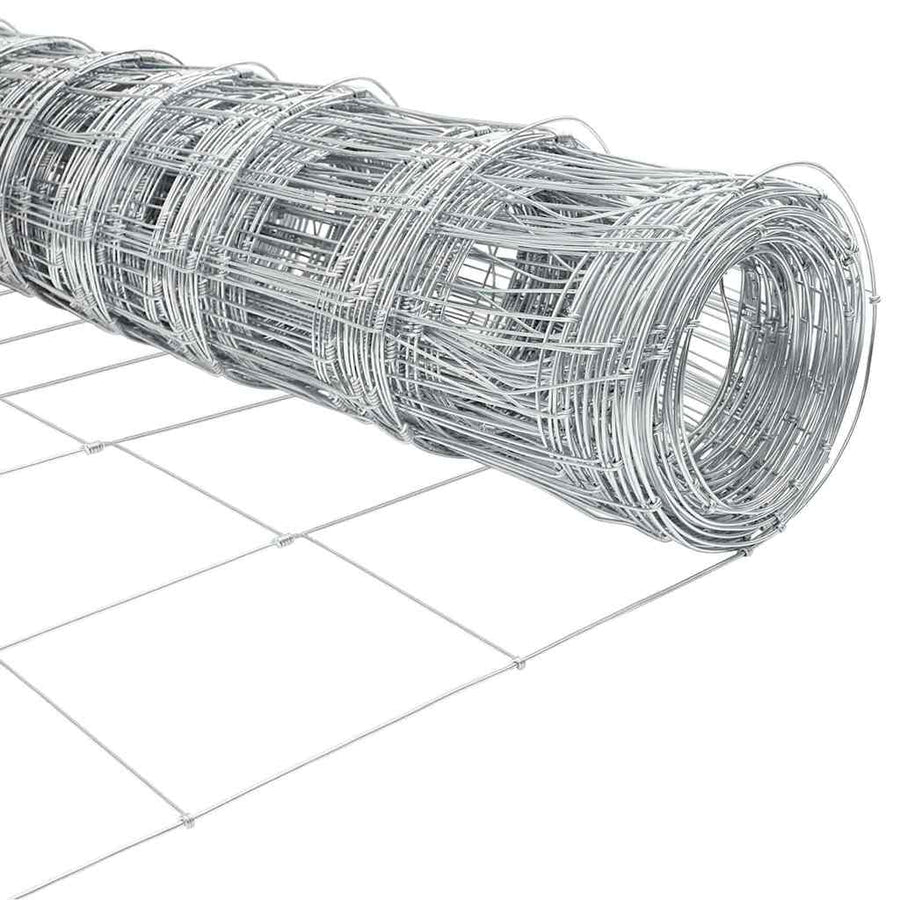 Weidehekwerk Zilver 50 x 1 m Gegalvaniseerd staal
